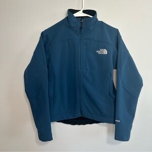 The North Face Teal Blue Outerwear Soft Shell Apex Jacket Women’s Size XS